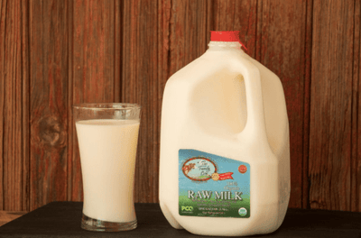 Raw Milk Gallon 